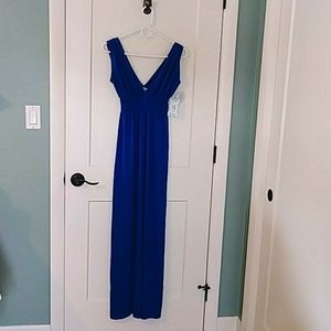 NWT Survival Gorgeous blue maxi dress